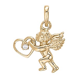 Pendants Novelty (0.02 ct. tw.) — White Gold