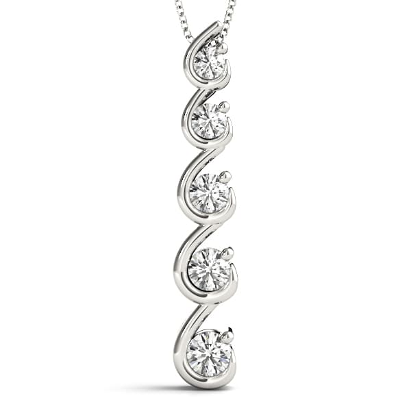 Pendants Journey — 1 CT (0.99 ct. tw.) — View 1