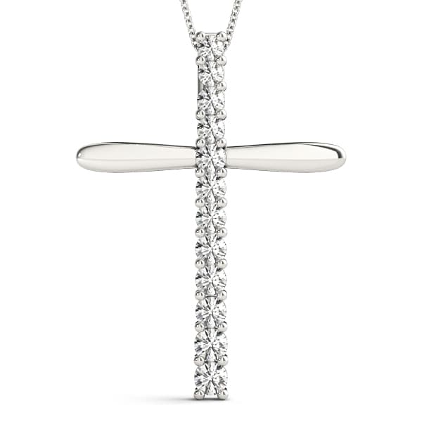 Pendants Religious Crosses — 1/2 CT (1/2 ct. tw.) — View 1