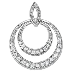 Pendants Fashion (0.4 ct. tw.) — White Gold