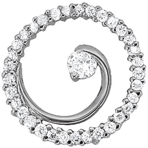 Pendants Fashion (0.41 ct. tw.) — White Gold