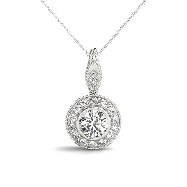 Pendants Halo (0.15 ct. tw.) — View 1