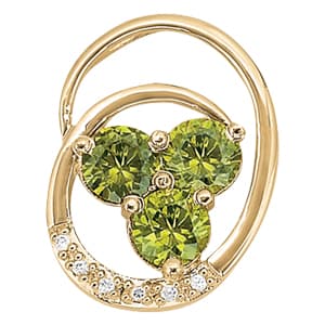 Color Round Pendant (0.03 ct. tw.)