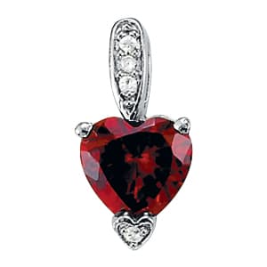 Pendants Color Heart (0.03 ct. tw.) — White Gold