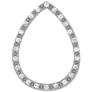 Pendants Fashion (1/4 ct. tw.) — White Gold