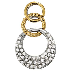 Pendants Fashion (0.3 ct. tw.) — White Gold
