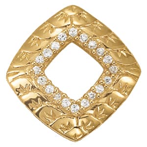 Pendants Fashion (0.1 ct. tw.) — White Gold
