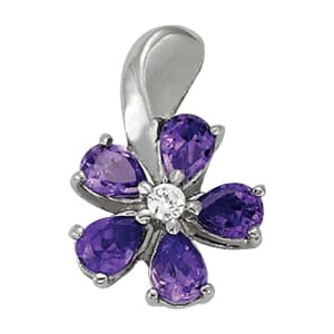 Color Pear Pendant (0 ct. tw.)
