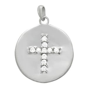 Pendants Novelty (0.1 ct. tw.) — White Gold