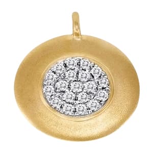 Pendants Cluster (0.1 ct. tw.) — White Gold