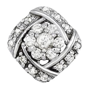 Pendants Cluster (0.31 ct. tw.) — White Gold
