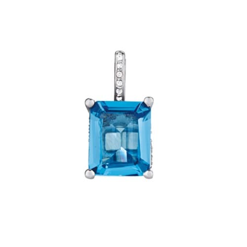 Pendants Color Emerald (0.2 ct. tw.) — View 1