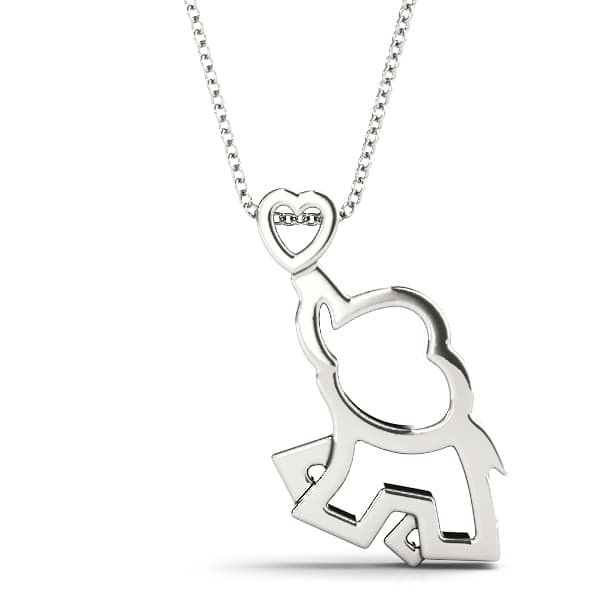 Baby Elephant Pendant — View 1