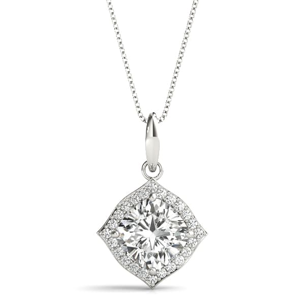 Fashion Pendant Cushion — 6 MM (0.15 ct. tw.) — View 1