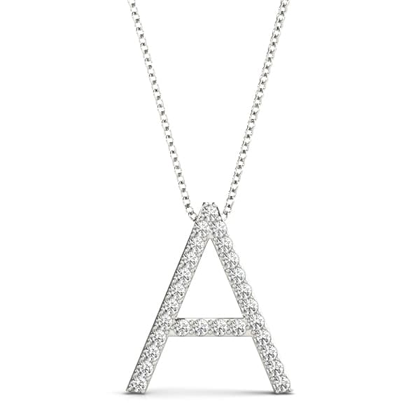 Initial Letter Q Pendants — A (0.16 ct. tw.) — View 1