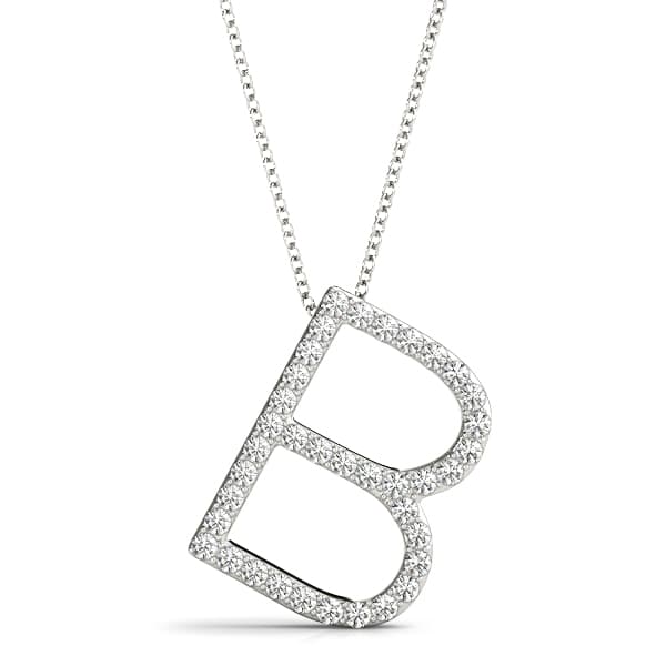 Initial Letter Q Pendants — B (0.17 ct. tw.) — View 1