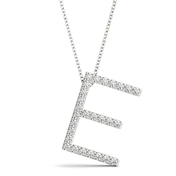 Initial Letter Q Pendants — E (0.17 ct. tw.) — View 1