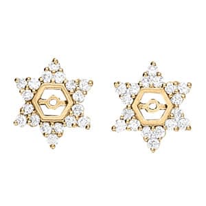 Earrings Jackets (0.54 ct. tw.) — White Gold