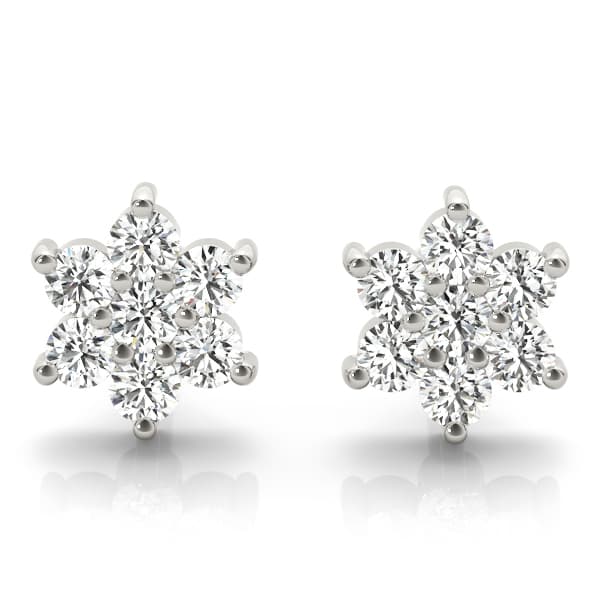 Flower Cluster Earrings (0.21 ct. tw.) — View 1