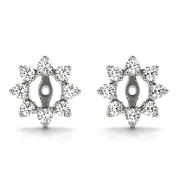 Star Shape Earrings Jackets (4.5 mm) (0.48 ct. tw.) — View 1