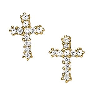 Earrings Fashion (0.09 ct. tw.) — White Gold