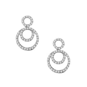 Earrings Fashion (1/3 ct. tw.) — White Gold