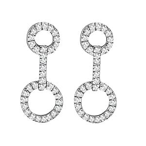 Earrings Fashion (0.17 ct. tw.) — White Gold