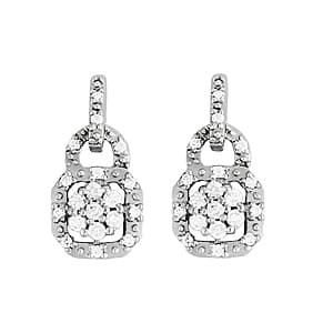 Earrings Cluster (1/4 ct. tw.) — White Gold