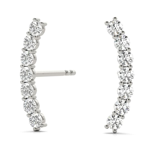 Curved Bar Earrings (5 ct. tw.) — View 1