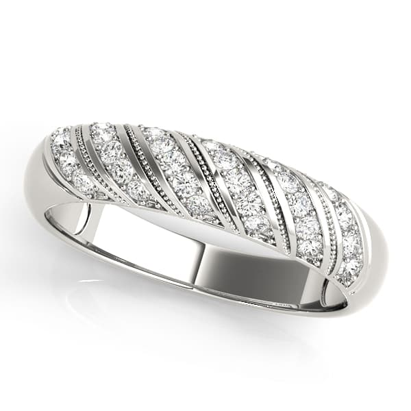 Wedding Bands Pavé (0.28 ct. tw.) — View 1