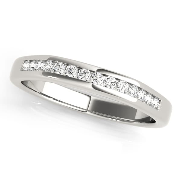 Channel Set Wedding Band (0.21 ct. tw.) — View 1