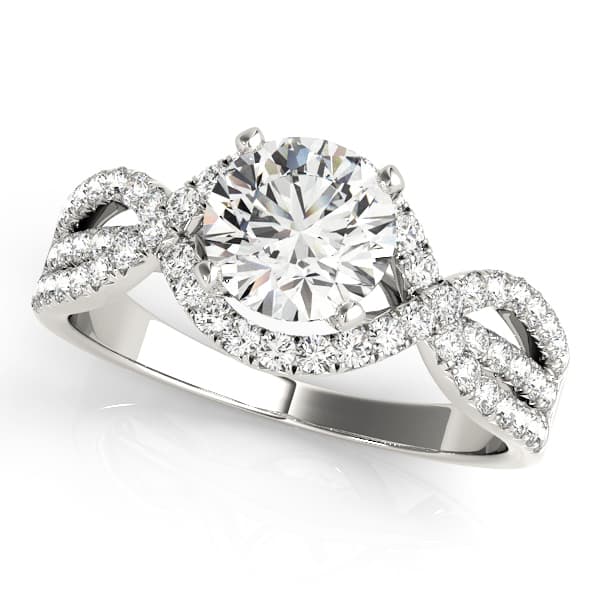 Engagement Rings Multirow — style 50519 in 10k White Gold