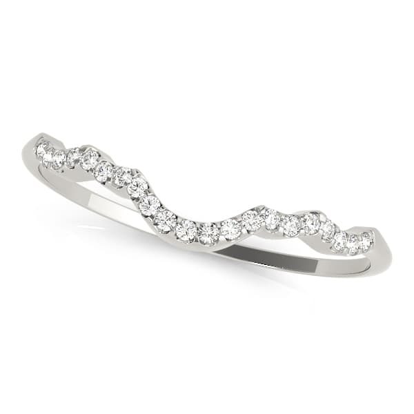 Wedding Bands Curved Bands — C (0.08 ct. tw.) — View 1