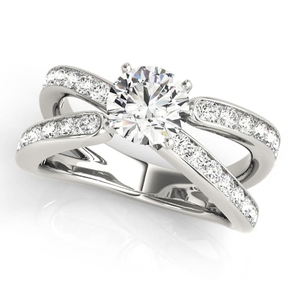 Engagement Rings Multirow — style 50636 in 10k White Gold