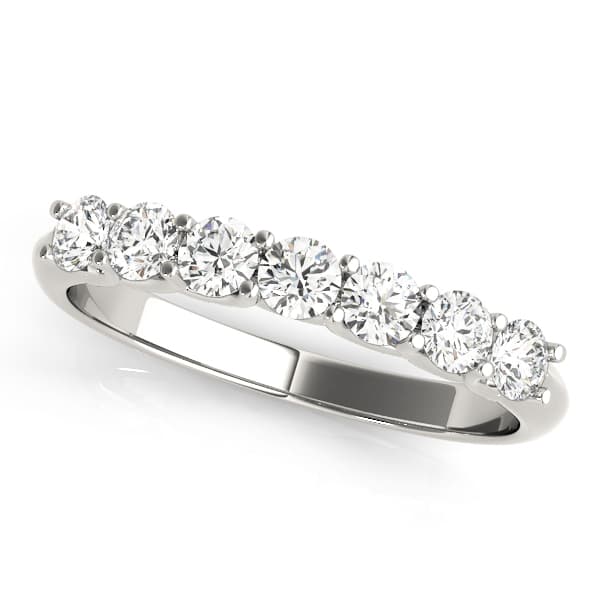 Prong Set Wedding Band — .07 CT (1/2 ct. tw.) — View 1