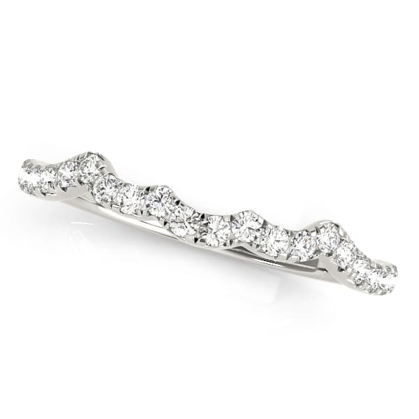 Curved Wedding Band (0.15 ct. tw.) — View 1
