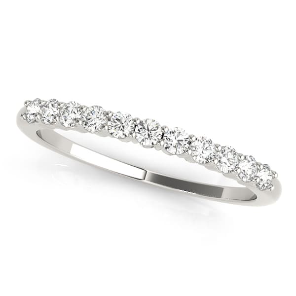 11-Stone Prong Set Wedding Band (0.28 ct. tw.) — View 1