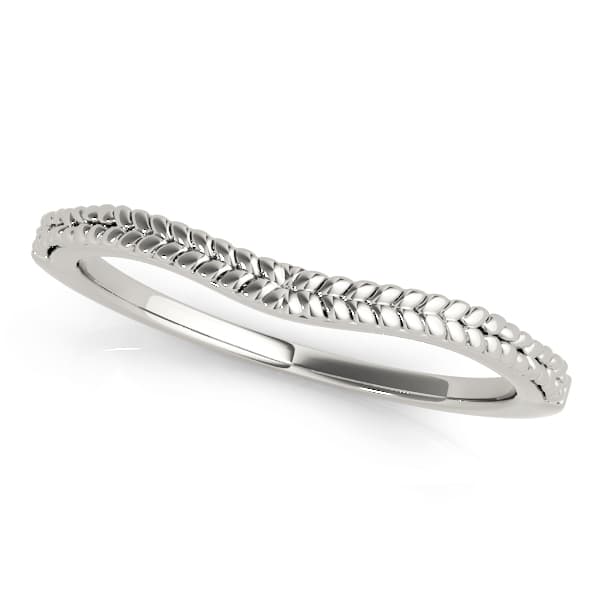 Stackable Curved Wedding Band (0.18 ct. tw.) — View 1