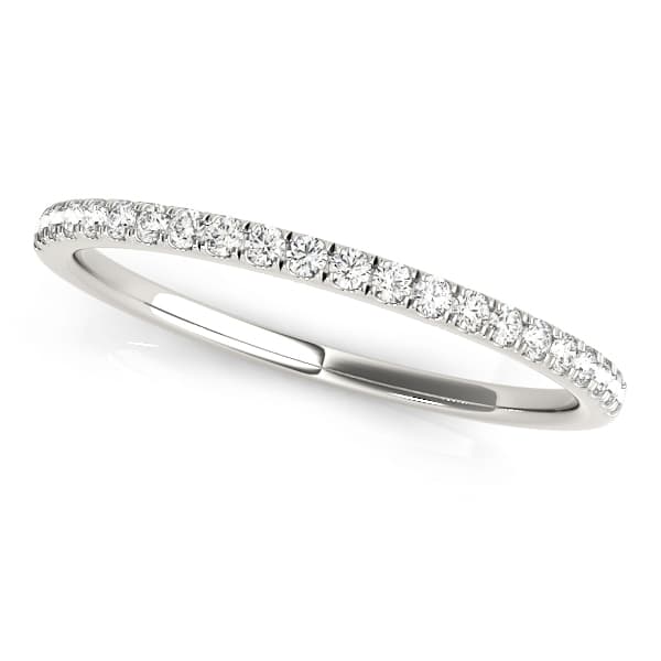 Straight Wedding Band (1/8 ct. tw.) — View 1