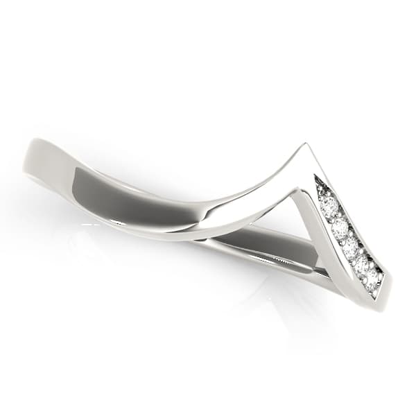 Wedding Band (0.04 ct. tw.) — White Gold