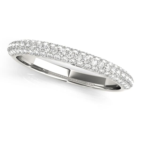 Pavé Set Wedding Band (3/8 ct. tw.) — View 1