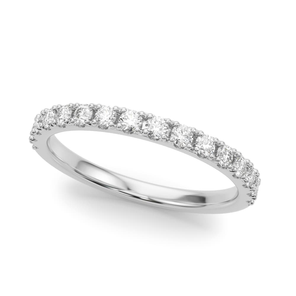 Prong Set Wedding Band (0.48 ct. tw.) — View 1