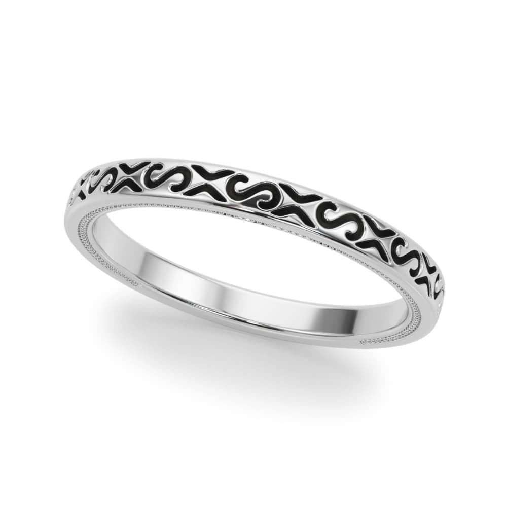 Vintage Inspired Wedding Band — View 1