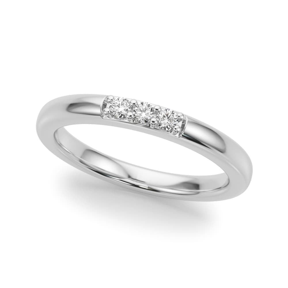 Diamond Accented Wedding Band (0.09 ct. tw.) — View 1