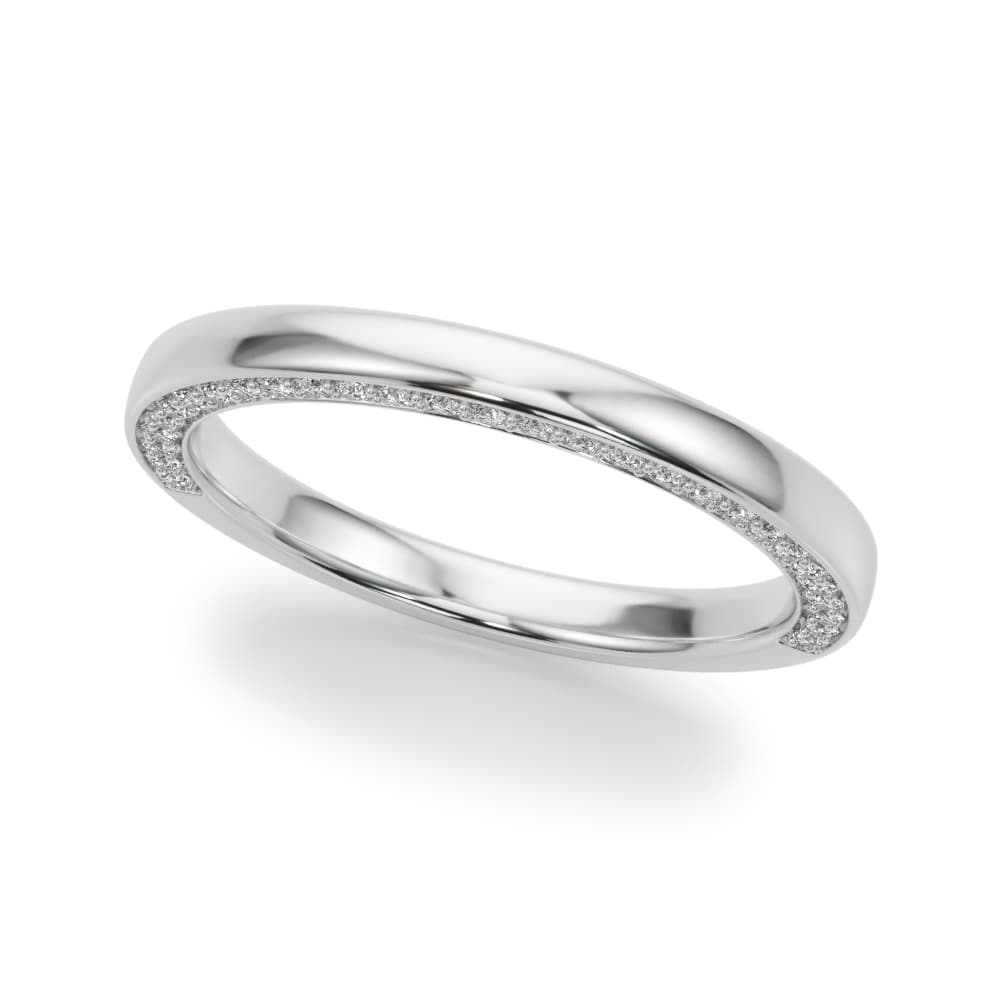 Diamond Accented Wedding Band (1/3 ct. tw.) — View 1