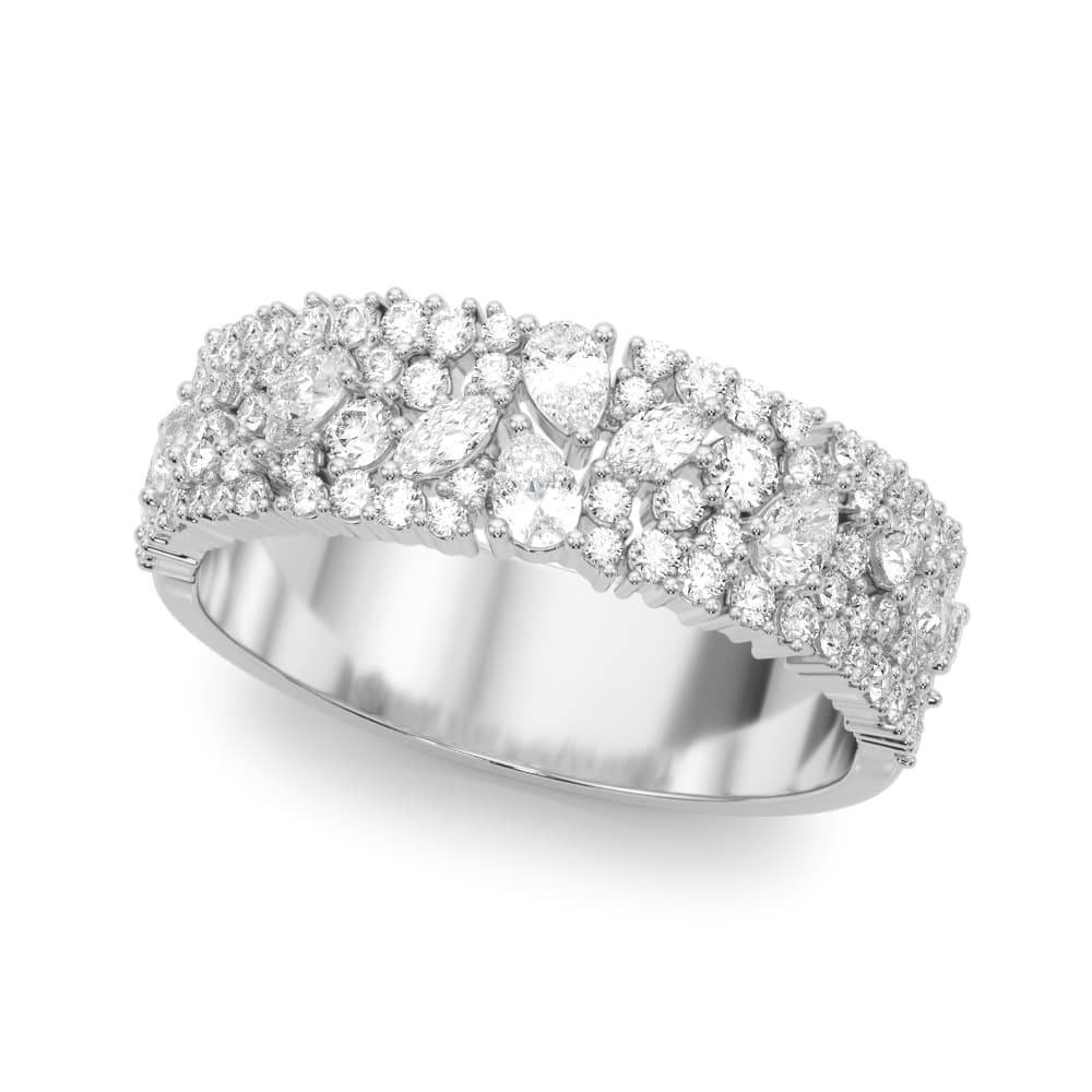 Mixed Shape Wedding Band — 6 MM (1.06 ct. tw.) — View 1