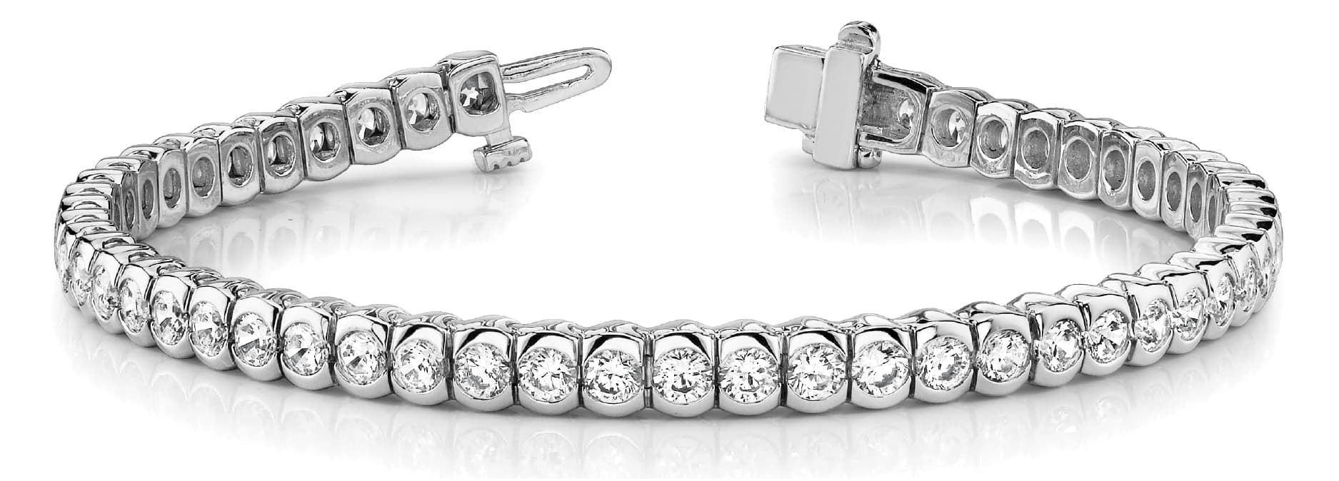 Bracelet (6 ct. tw.) — White Gold