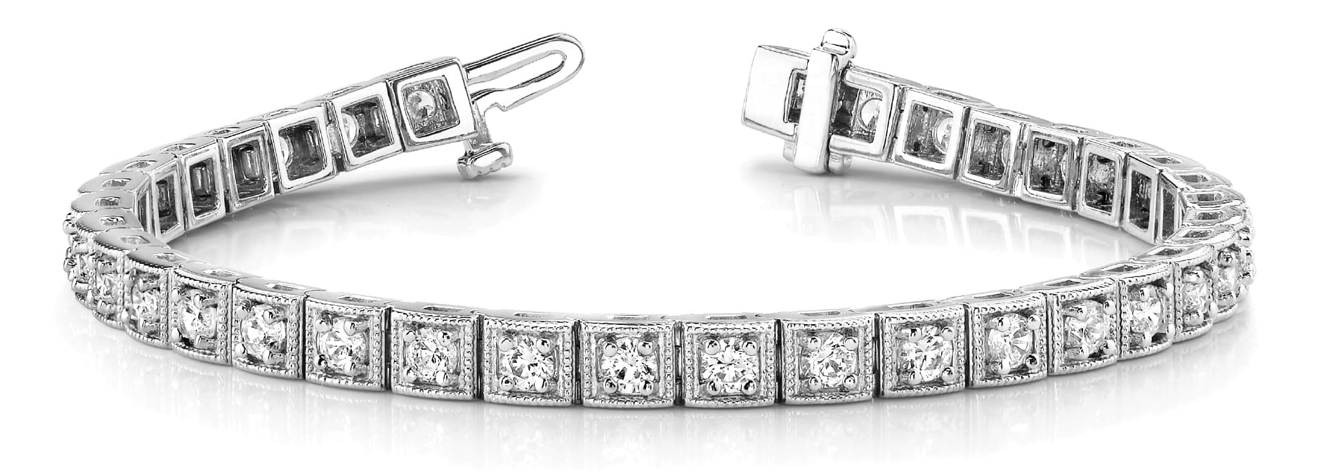 Bracelet (1 1/2 ct. tw.) — White Gold