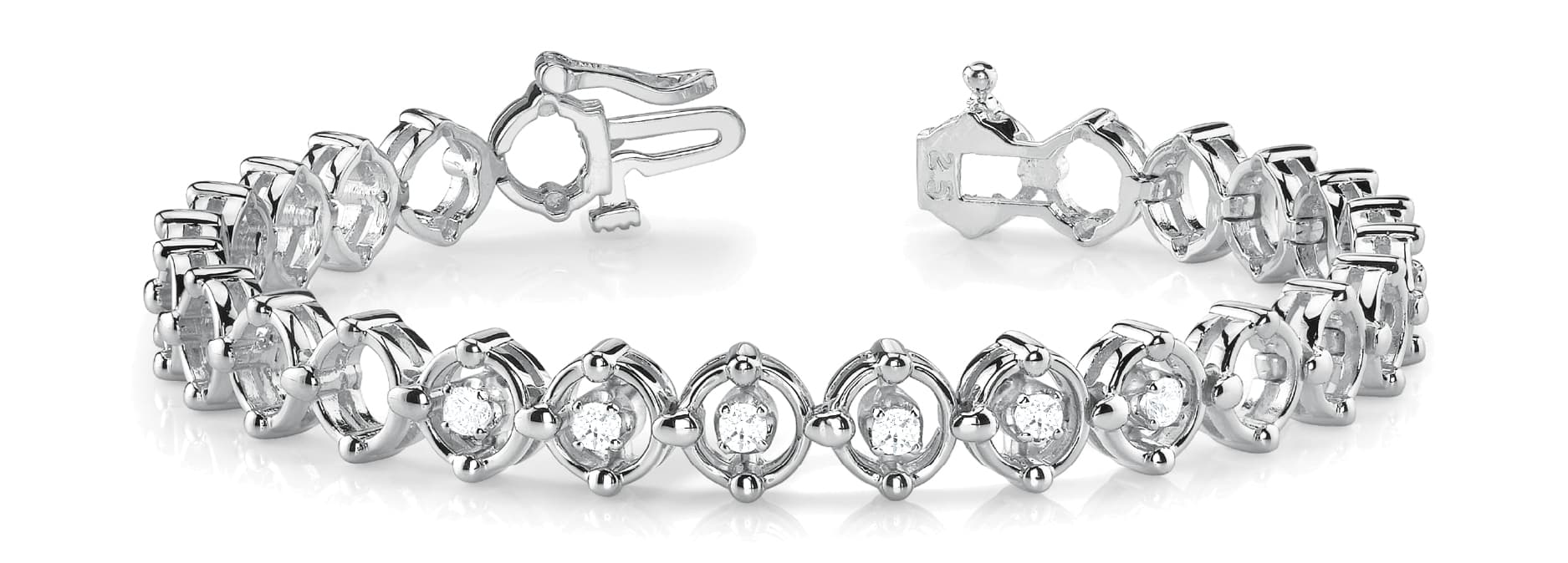Bracelet (50 ct. tw.) — White Gold