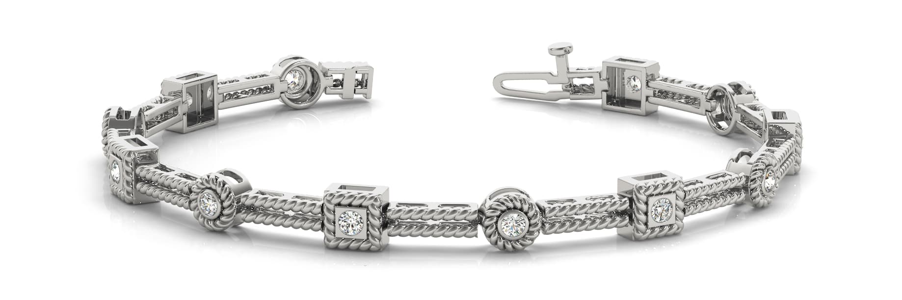 Bracelet (0.42 ct. tw.) — White Gold
